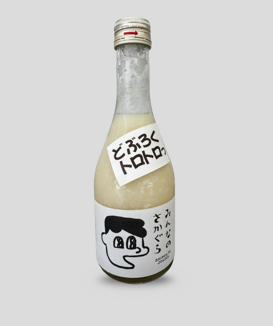 Minna no Sakagura Doburoku Torotoro 300ml – Creamy Unfiltered Japanese Sake from Iwate