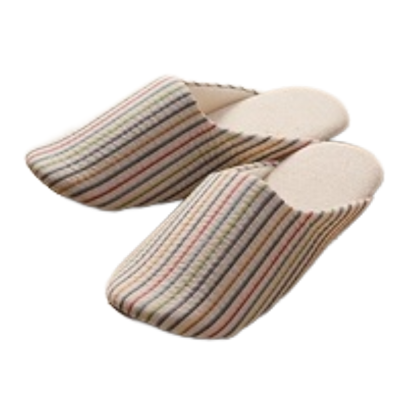 [Medium Size] Awa Shijira Soft Slippers — Historical Charm meets Plush Everyday Comfort