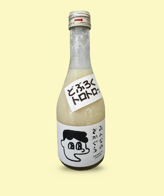 Minna no Sakagura Doburoku Torotoro 300ml – Creamy Unfiltered Japanese Sake from Iwate