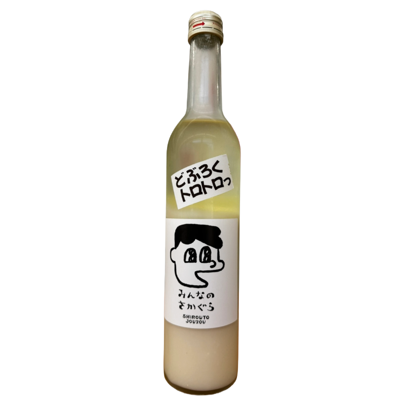 Minna no Sakagura Doburoku Torotoro 500ml – Creamy Unfiltered Japanese Sake from Iwate