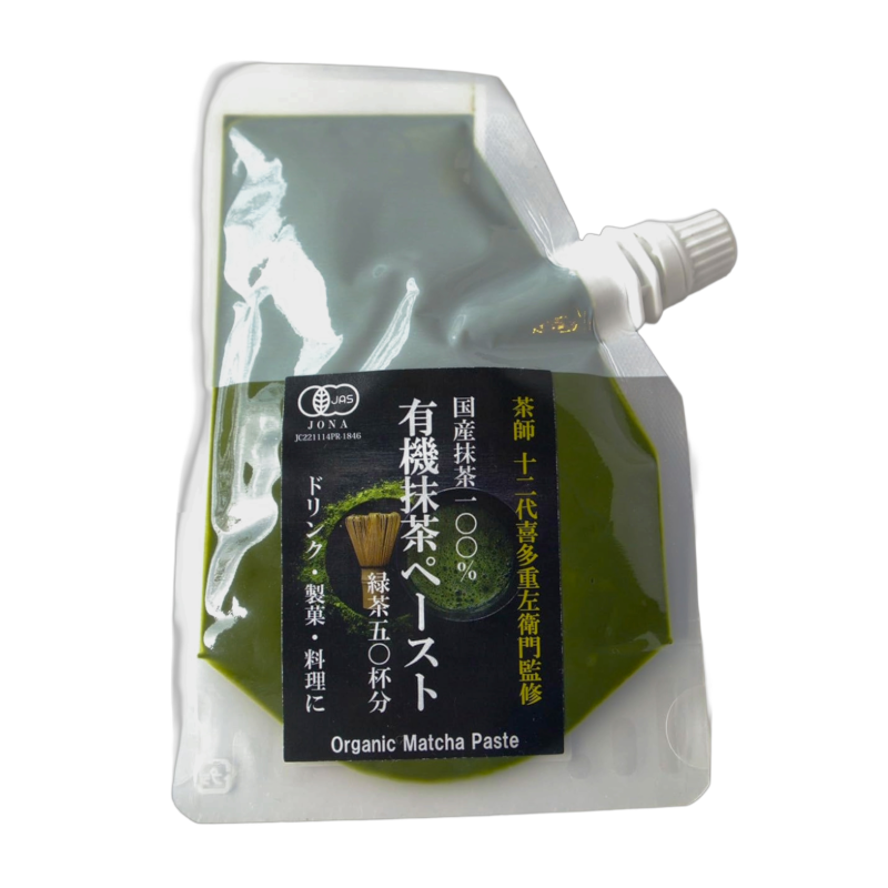 Organic Matcha Paste, Organic Matcha, Made in Japan (50g x 10 Pack)
