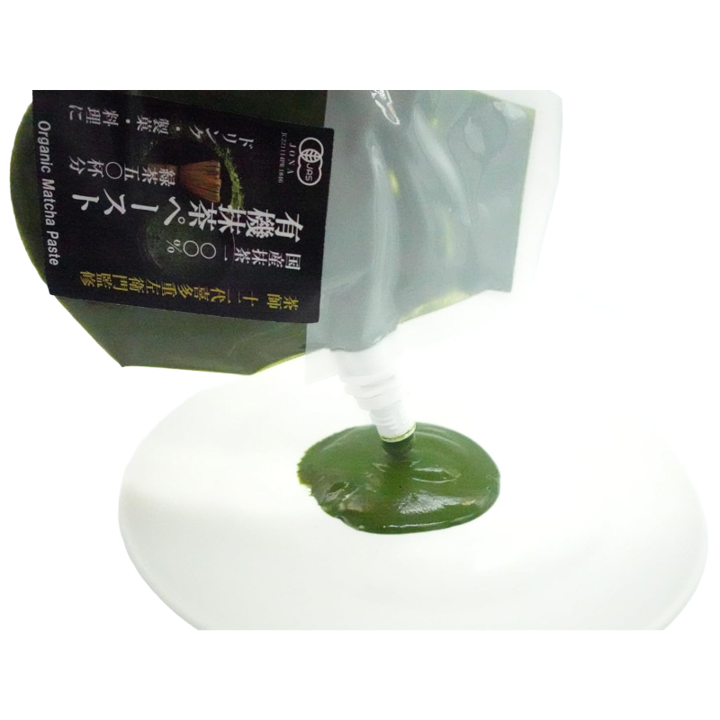 Organic Matcha Paste, Organic Matcha, Made in Japan (50g x 10 Pack)