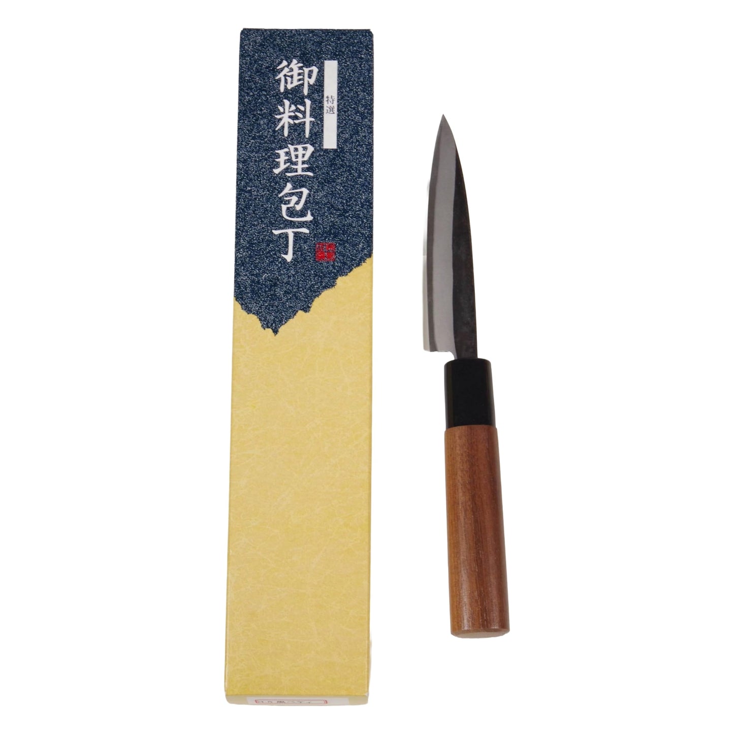 Handmade Japanese Petty Knife - Shirogami White Steel - Crafted by Sakoda Hamono, Tosa Artisans, Kochi Japan