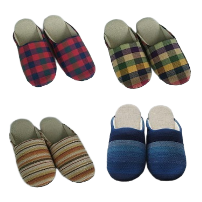 [Medium Size] Awa Shijira Soft Slippers — Historical Charm meets Plush Everyday Comfort