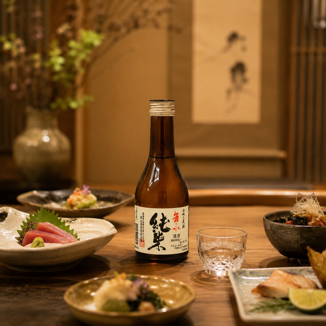 Housui Tokubetsu Junmai Sake 300ml (Yamadanishiki Rice) - Rich & Savory Japanese Rice Wine