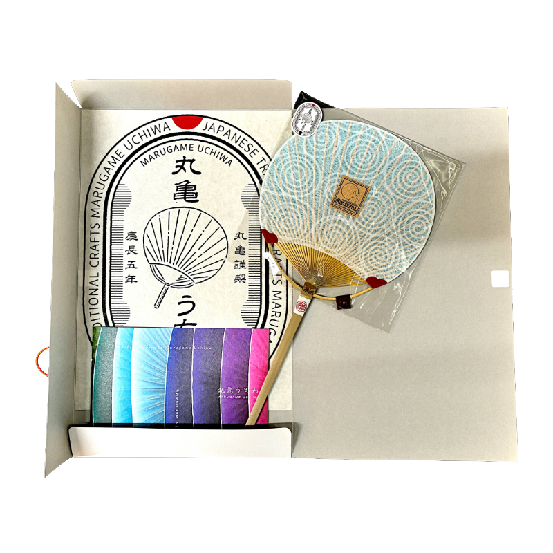 Marugame Uchiwa Fan: iRumanma  Modern Handcrafted Kagawa Bamboo Fan